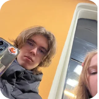 person human face clothing