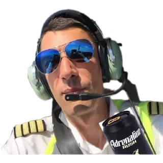 Sticker pilot_vanya - 3