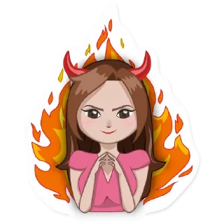 Sticker Pilutik_love - 9