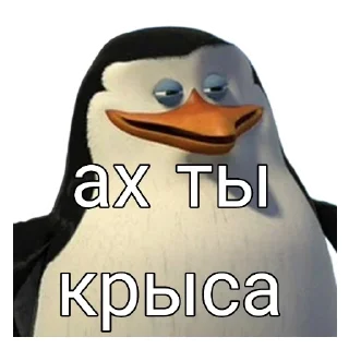 Стикер Пингвин Тег - 10