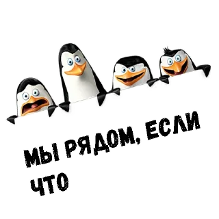 Sticker @animesticks :: Пингвины из Мадагаскара - 1