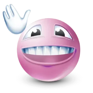 Sticker pink facebook emoji by @rekerrr21 - 7