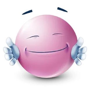 Sticker pink facebook emoji by @rekerrr21 - 3