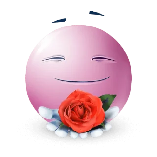 Sticker pink facebook emoji by @rekerrr21 - 9