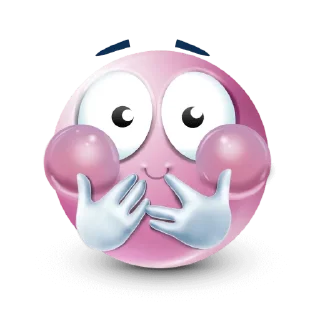 Sticker pink facebook emoji by @rekerrr21 - 6
