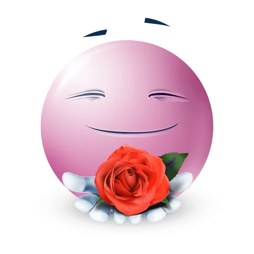 цветок роза мультфильм