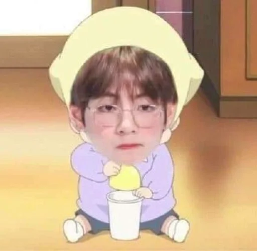 человеческое лицо ребёнок комнатный