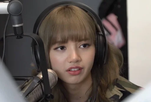 headphones human face person