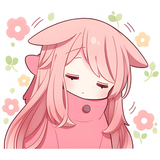 Sticker Pinkrabbitsbya - 1