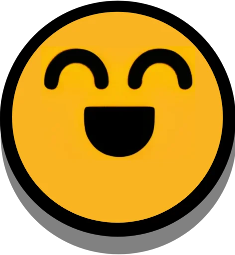 смайлик жёлтый клипарт