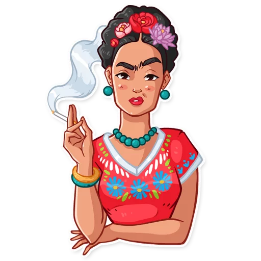 cartoon human face drawing