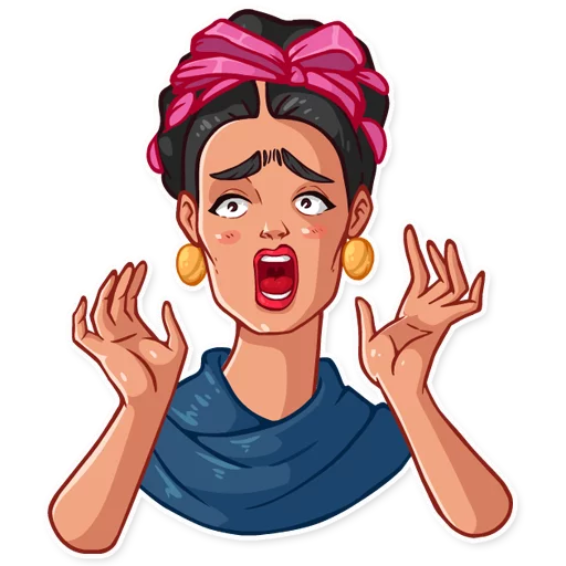 cartoon clipart human face