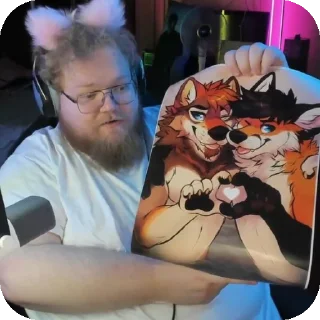 Стикер Пинтрест кормит 😏😏😏 - 4