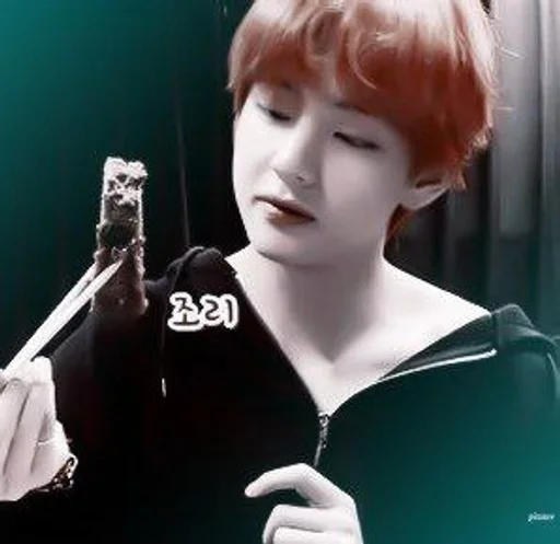 Стикер 🫐;;; " taehyung " // @prom3se :: @fStikBot - 9