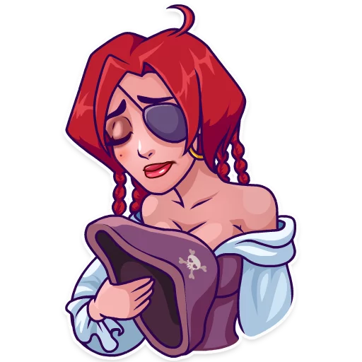 Стикер Rica the Pirate - 5