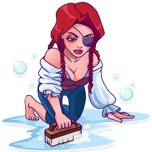 Стикер Rica the Pirate - 3