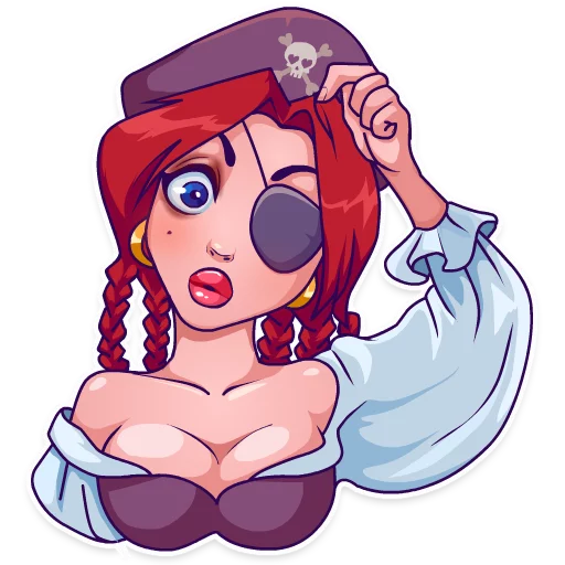 Sticker PirateRica - 1