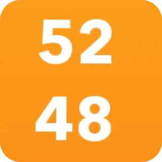 Sticker Писят два - 2