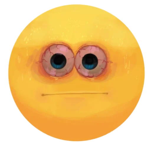 круг жёлтый смайлик