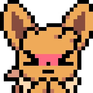 Стикер Pixel Art Eeveelutions - 8
