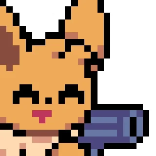 Стикер Pixel Art Eeveelutions - 2