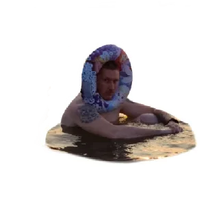 Sticker Пиксельный Волегов - 5