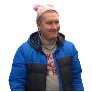 Sticker Пиксельный Волегов - 9