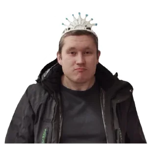 Sticker Пиксельный Волегов - 2