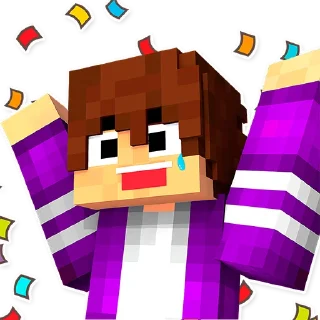 Sticker Пиксель Майнкрафт - 6