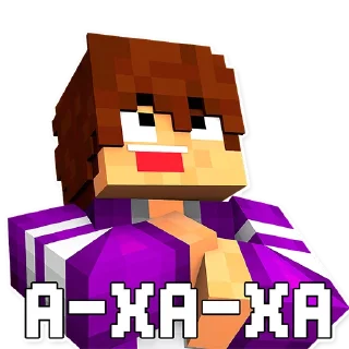 Sticker Пиксель Майнкрафт - 5