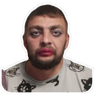 Стикер Пиздюки - 9