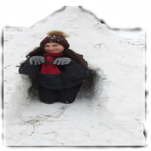 clothing person igloo