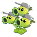 Sticker Plants vs Zombies - 1