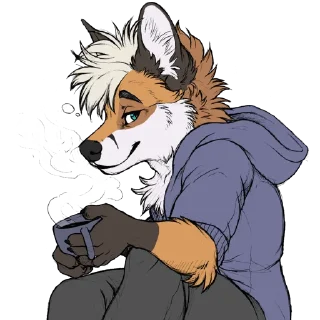 Sticker Plato Fox - 5