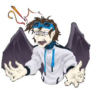 Стикер Fan Lololoshka| Игра бога| коллаб - 3