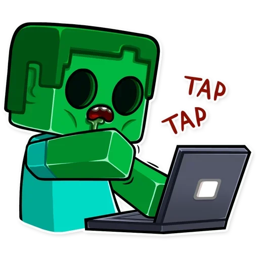 laptop computer cartoon