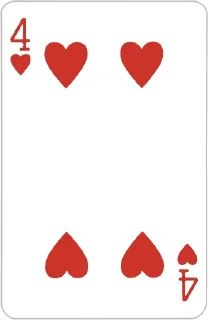 Стикер Playing cards - 1