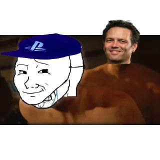 Sticker Playstation govno - 5