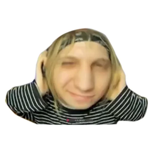 human face hood clothing