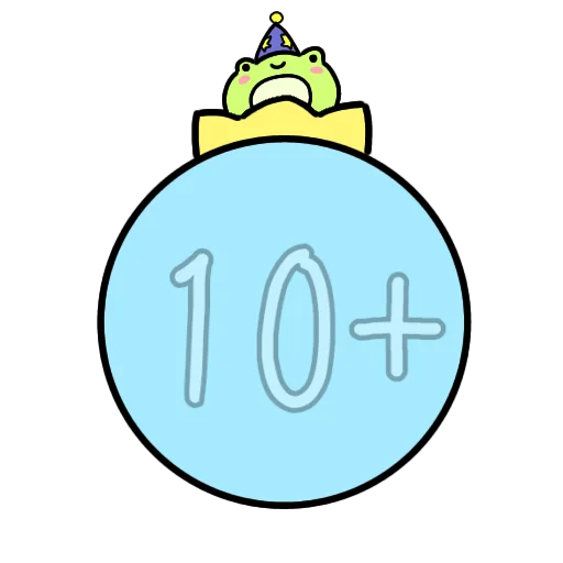 Стикер Круглешки - 1