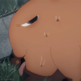 Стикер Pochita 🪚 (@TodorokiShouto) - 1