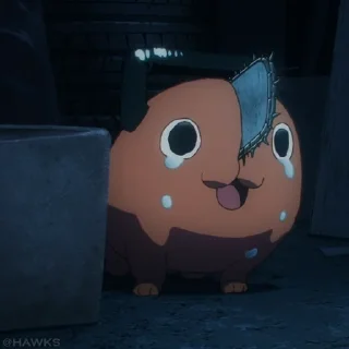 Стикер Pochita 🪚 (@TodorokiShouto) - 2