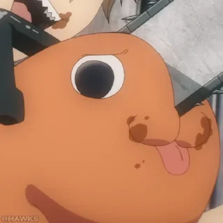 Стикер Pochita 🪚 (@TodorokiShouto) - 4