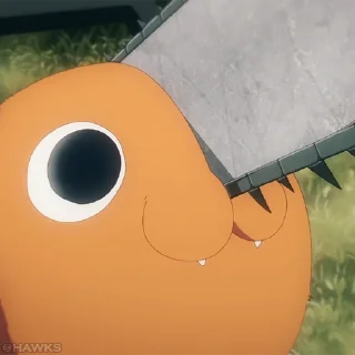 Стикер Pochita 🪚 (@TodorokiShouto) - 0