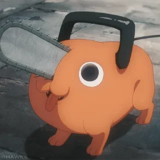 Стикер Pochita 🪚 (@TodorokiShouto) - 10