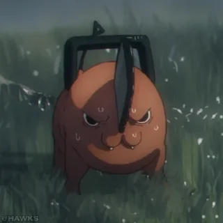 Стикер Pochita 🪚 (@TodorokiShouto) - 6