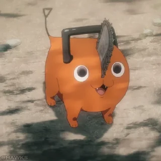 Стикер Pochita 🪚 (@TodorokiShouto) - 5