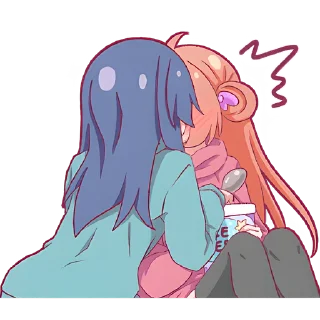 Sticker Подружки @Nyasticks - 3