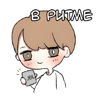 Sticker Похожий на ангела @Nyasticks - 6