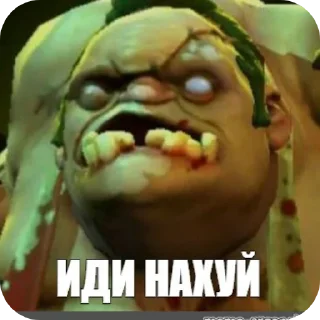 Sticker Похуй - 0